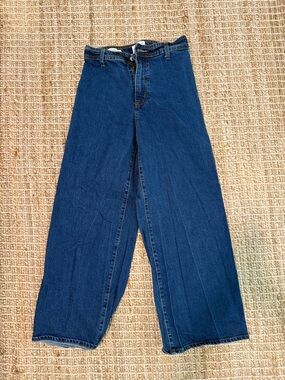 Universal Thread Navy Sailor Wide Leg Jeans